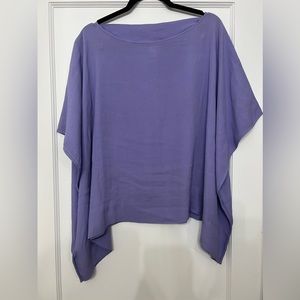 Diane von furstenberg purple kimono top size small